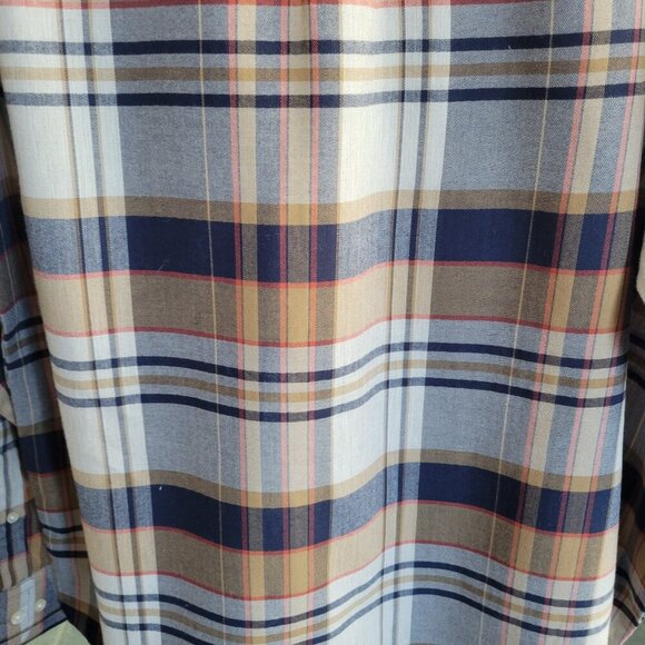 Van Heusen Flex Long Sleeve Men’s Button-Down Shirt (Size: Large) - Picture 9 of 15